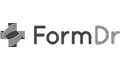 FormDr logo with a gray 3D cube icon beside the text 'FormDr'